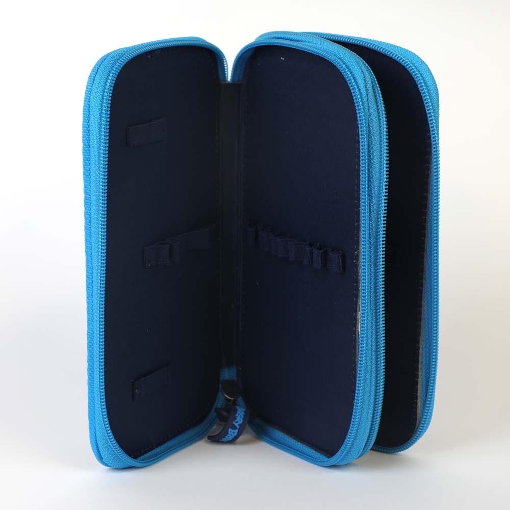 AB Pencil Case Two Zipper Eagles Island