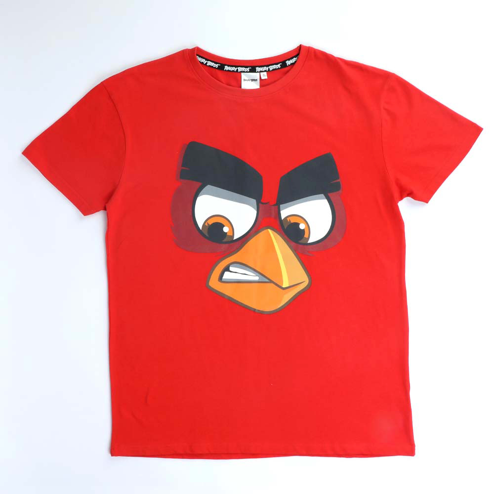 AB T-Shirt - Red Angry Face