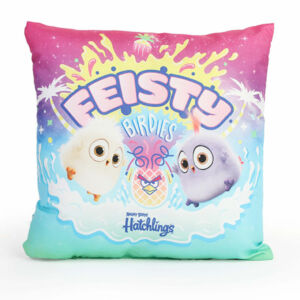 AB Cushion - Feisty Hatchlings وسادة الطيور الغاضبة - الفقس المشاكس