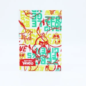 AB Notebook A4 Squares - Angry Yellow Mix أب دفتر المربعات أ4 - مزيج أصفر غاضب