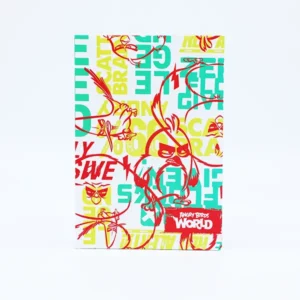 AB Notebook A4 Blank - Angry Yellow Mix أب دفتر فارغ  أ4 - مزيج أصفر غاضب