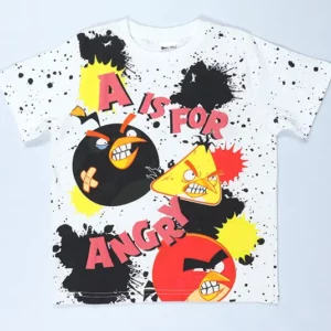 AB Boys Set – A IS FOR ANGRY أنجري بيردز غاضب ملابس- أولاد