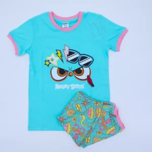 AB Nightwear Set Girls Hatchling طقم ملابس نوم بنات أنجري بيردز