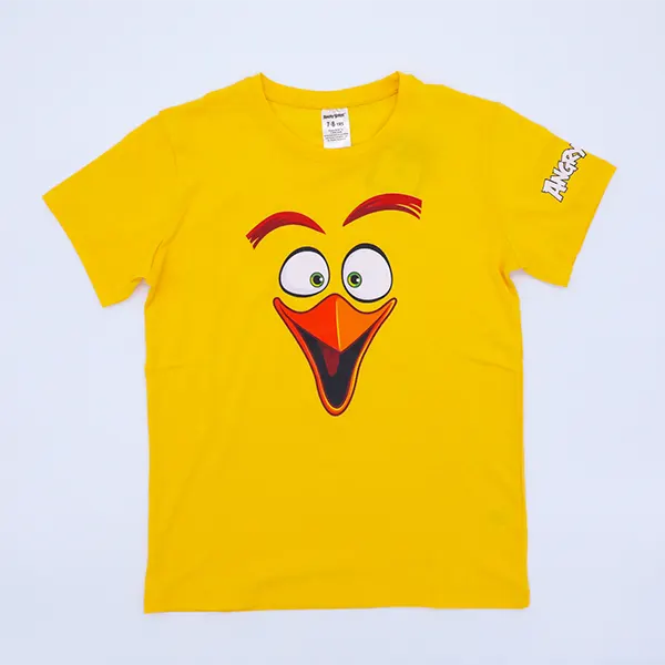 AB T Shirt Chuck Happy Face Angry birds World