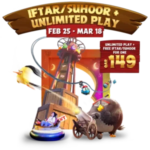 Unlimited Play + Iftar for One